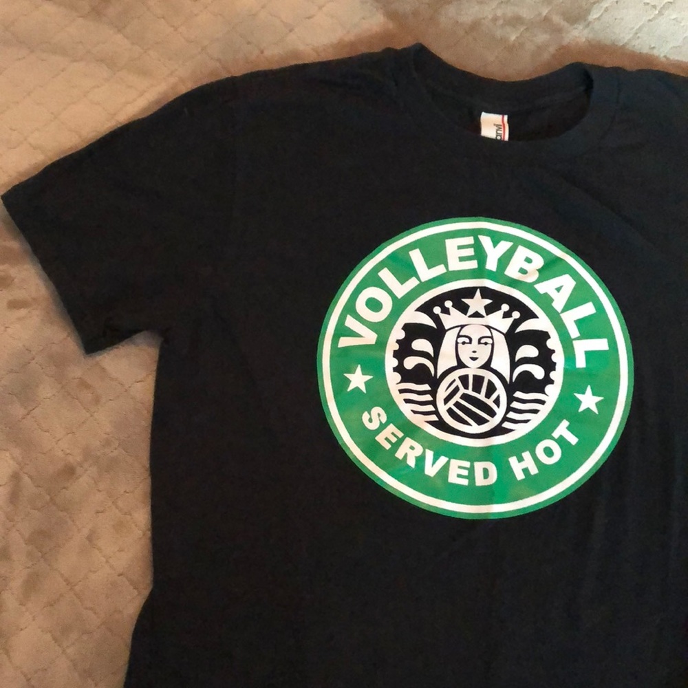 Starbucks Volleyball T shirt